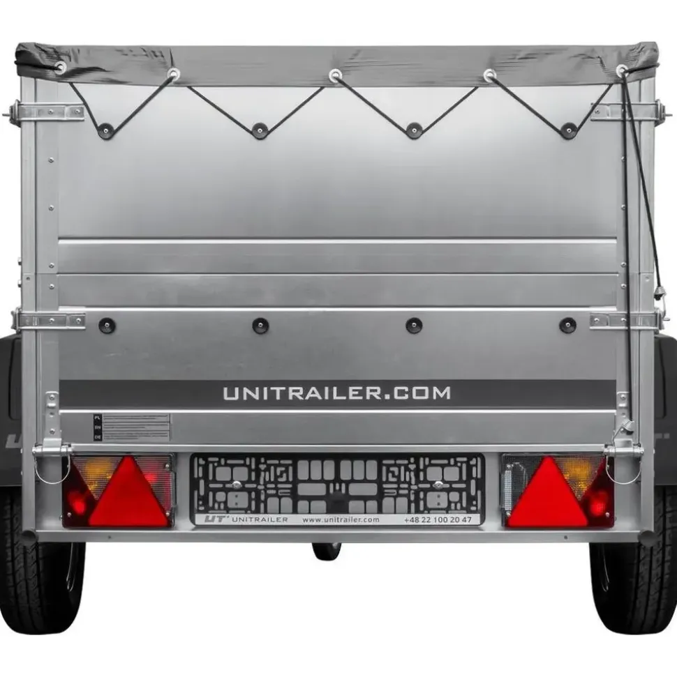 UNITRAILER Garden Trailer 200 Kipp Silber