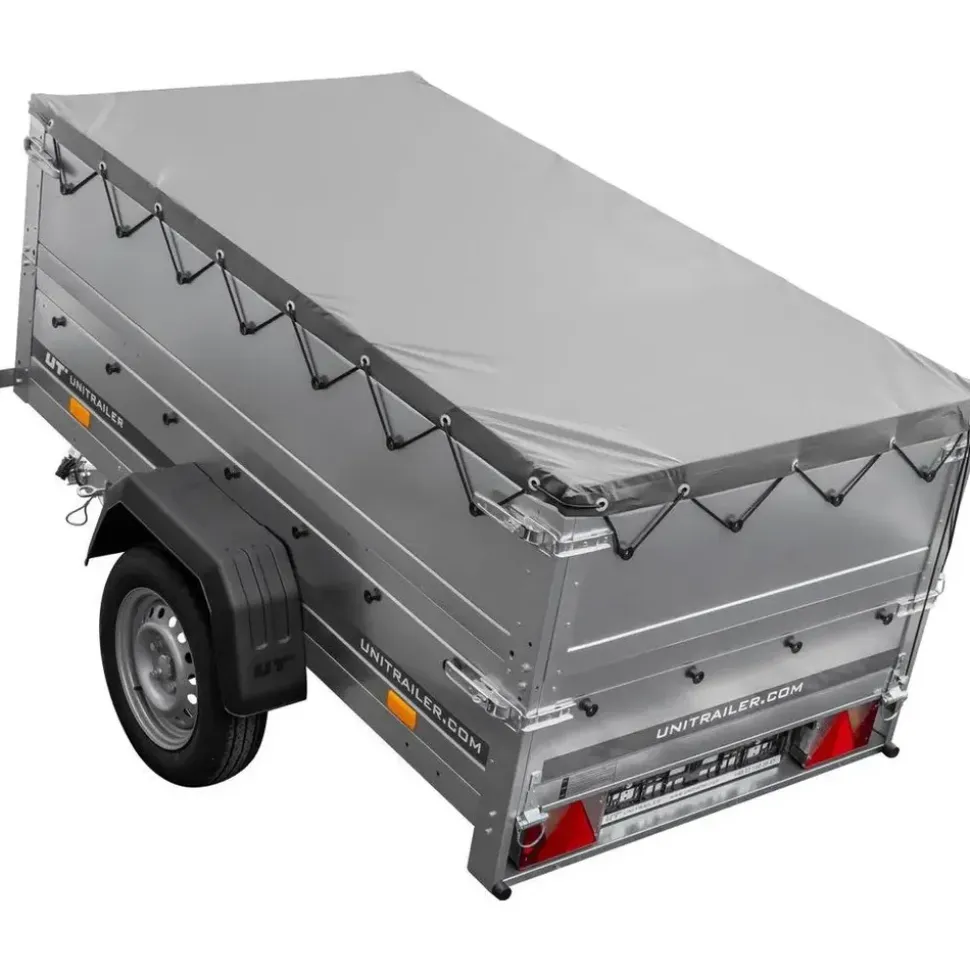 UNITRAILER Garden Trailer 200 Kipp Silber