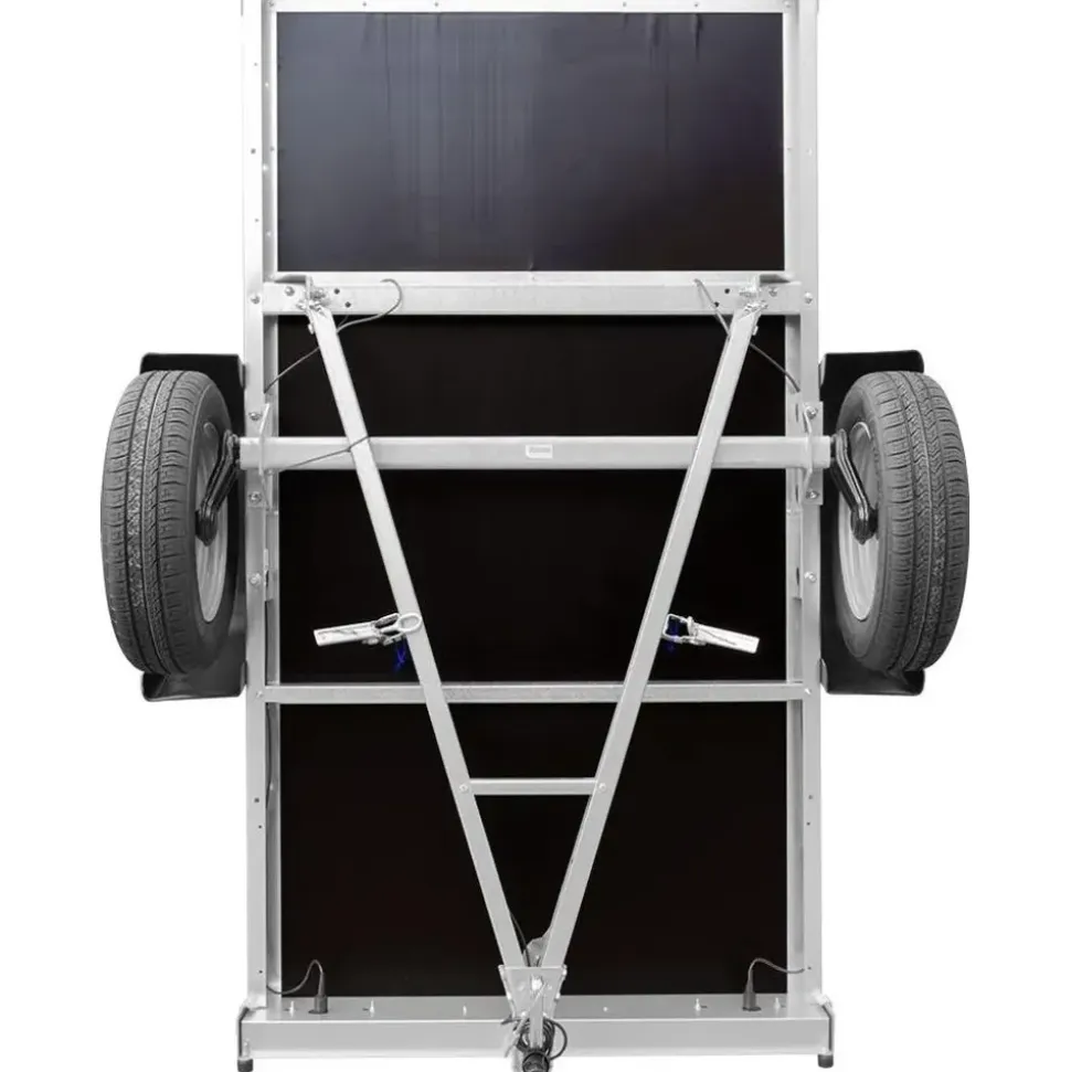 UNITRAILER Garden Trailer 200 Kipp Silber