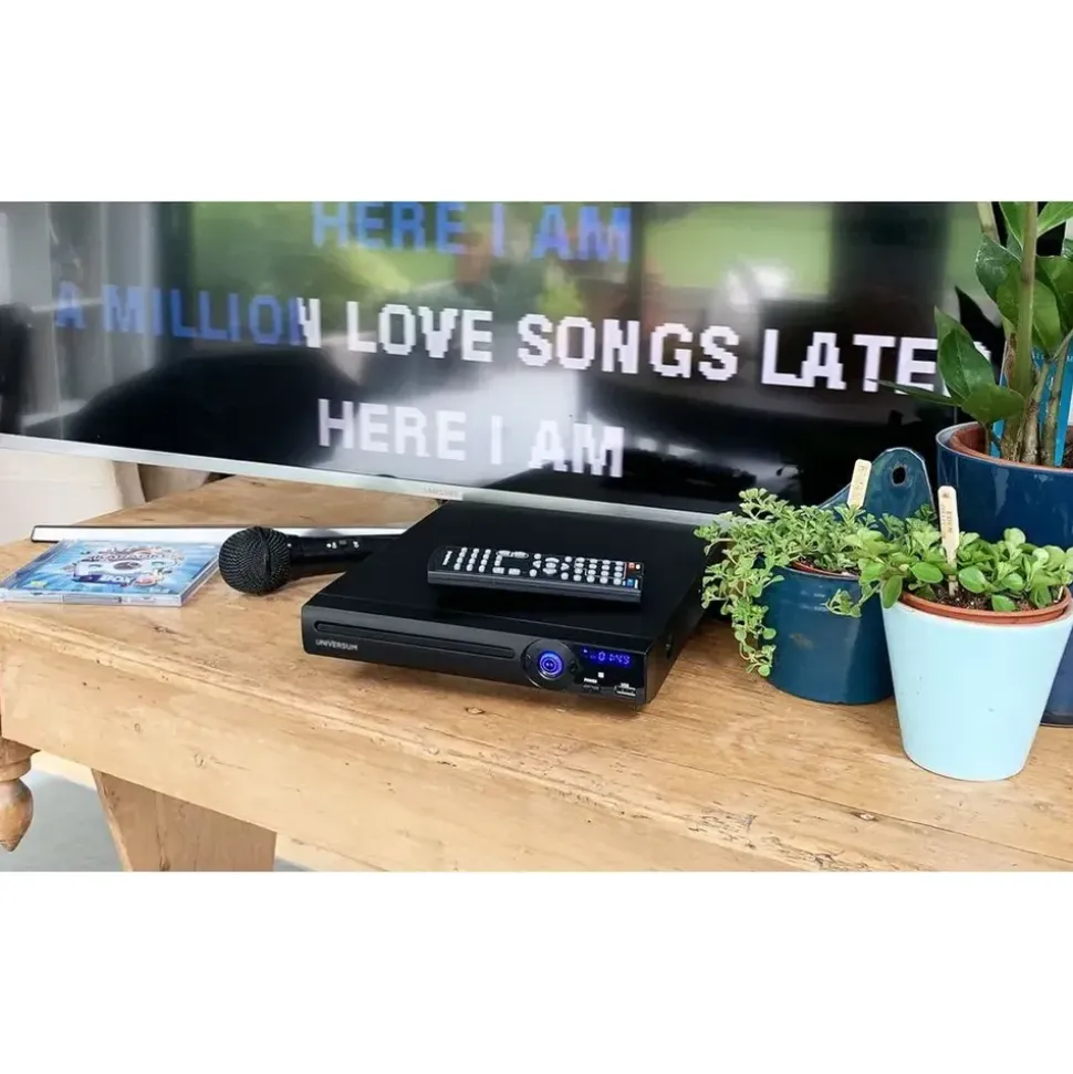 Universum DVD 300-20 DVD-Player CD-Player, HDMI,USB,SCART, mit Display Schwarz