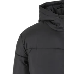 URBAN CLASSICS Long Puffer Mantel schwarz L