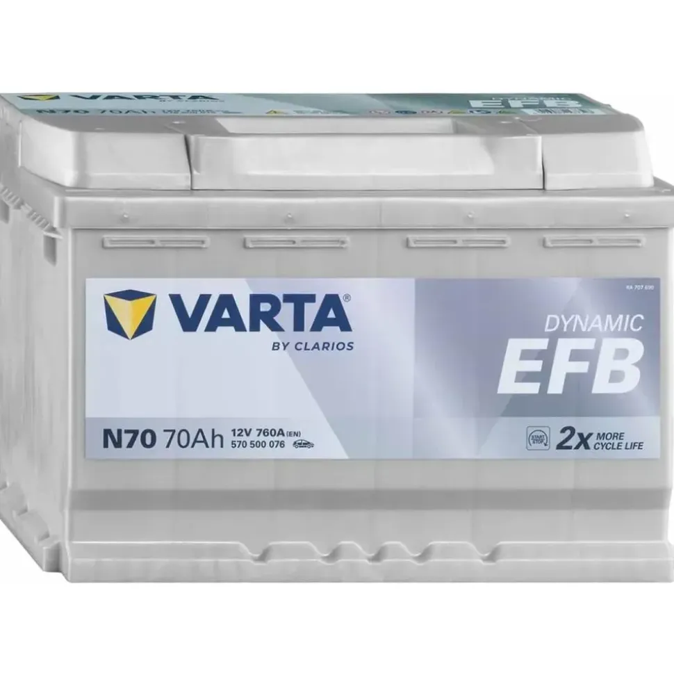 Varta Blue Dynamic EFB N70 70Ah 12V