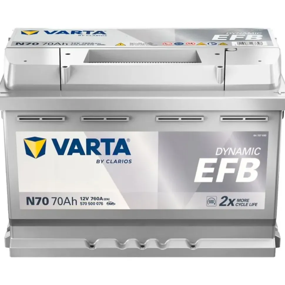 Varta Blue Dynamic EFB N70 70Ah 12V