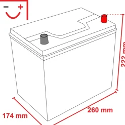 Varta E23 70Ah 12V