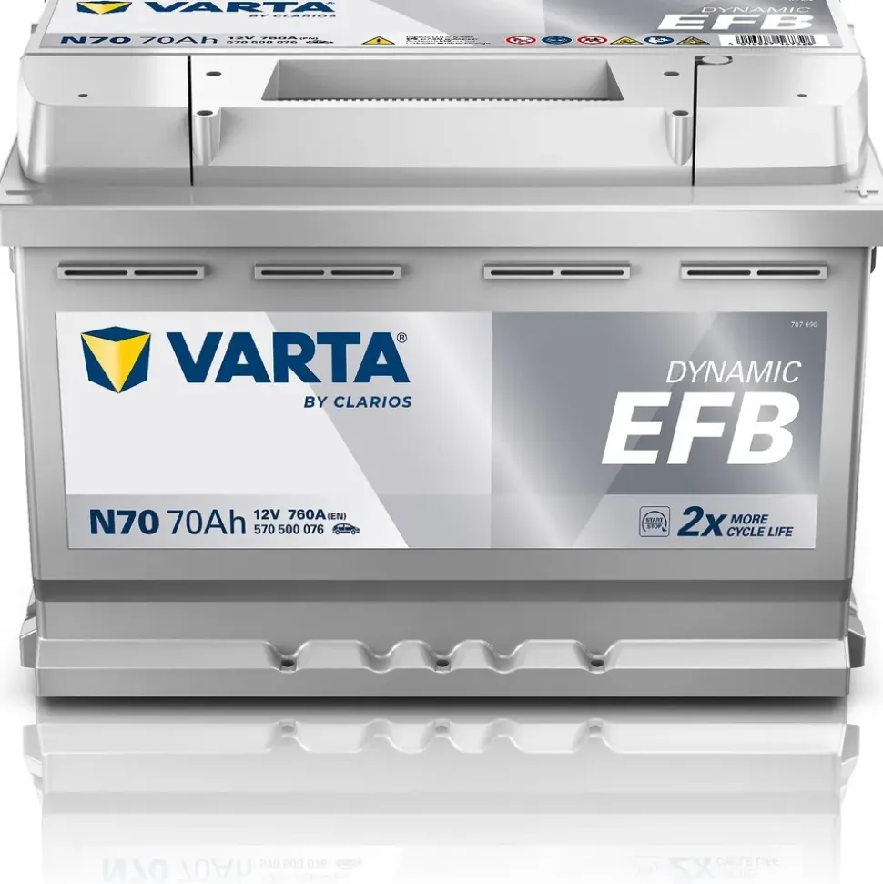 Varta N70 EFB 70Ah 12V