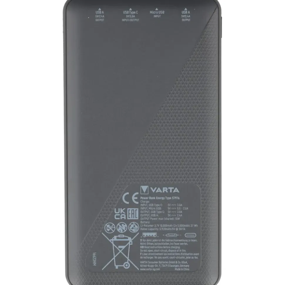 Varta Power Bank Energy 10000 mAh