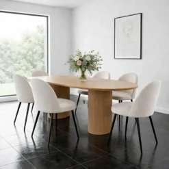 VCM ebuy24 Essgruppe, Essgruppe Kyoto 7-teilig (MDF, Papier)