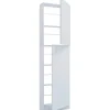 VCM Fulisa XL 50 x 180 x 17 cm 2 Drehtüren / weiß
