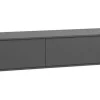 vente-unique Waschbeckenunterschrank hängend 150 x 32 cm Anthrazit