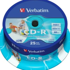 Verbatim CD-R 700MB 52x 25er Spindel