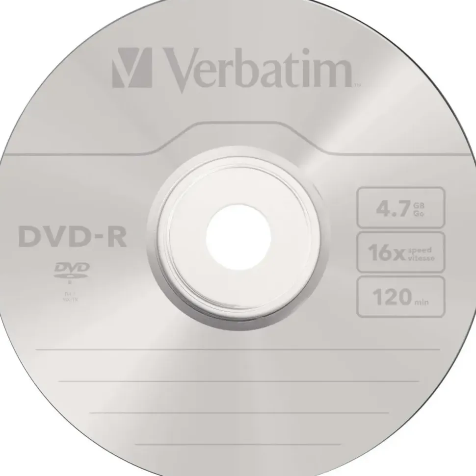 Verbatim DVD-R 4,7 GB 16x 100 St.