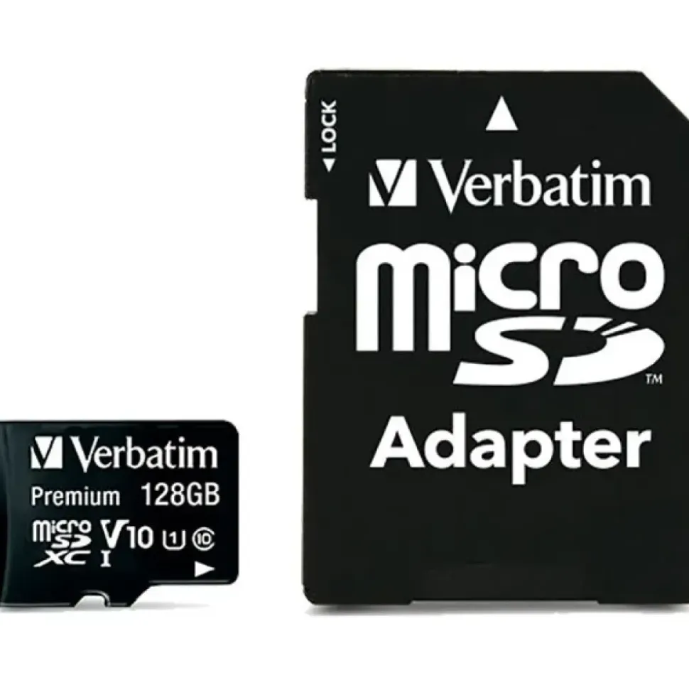 Verbatim microSDXC 128GB Class 10 + SD-Adapter