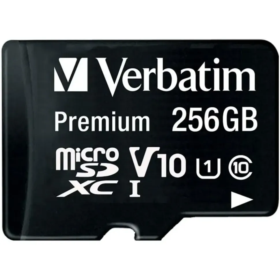 Verbatim microSDXC 256GB Class 10 UHS-I + SD-Adapter