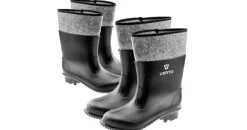 Verto Filz-Gummistiefel Schwarz 45