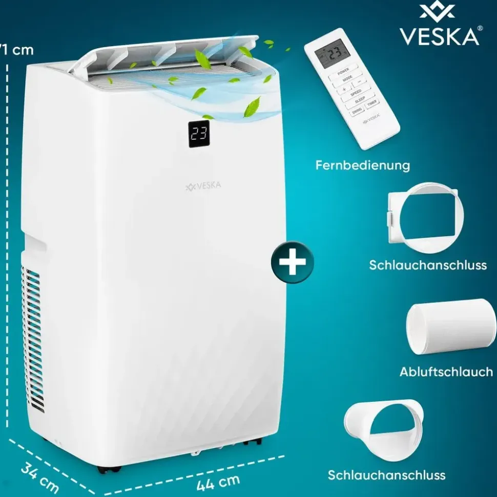 veska Mobile Klimaanlage 12000 BTU