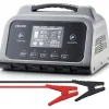 Vevor Autobatterieladegerät 30A Batterieladegerät 6V/12V/24V, Intelligentes Ladegerät für Blei-Säure & Lithium LiFePO4 Batterien, mit 7-Stufen-Ladung Reparaturmodus LCD-Display für Auto Motorrad Boot