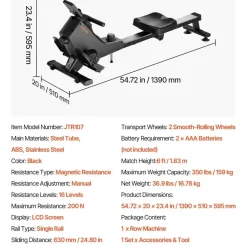 Vevor leises magnetisches Rudergerät