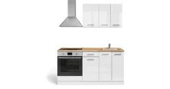 Vicco Küchenzeile R-Line 160 cm Weiß