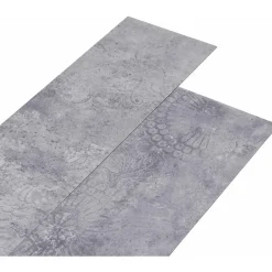 vidaXL Bodenplanken 36 pcs Zementgrau 5,02 m2 PVC