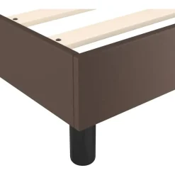 vidaXL Boxspringbett 140 x 190 cm Braun