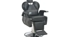 vidaXL Friseurstuhl Schwarz 72×68×98 cm Kunstleder