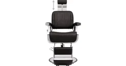 vidaXL Friseurstuhl Schwarz 68x69x116 cm Kunstleder