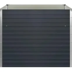 vidaXL Garten-Hochbeet verzinkter Stahl 100 x 100 x 77 cm Anthrazit