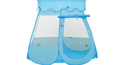 vidaXL Kinder-Spielzelt mit 250 Bällen Blau 102x102x82 cm