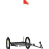 vidaXL Lastenanhänger Schwarz
