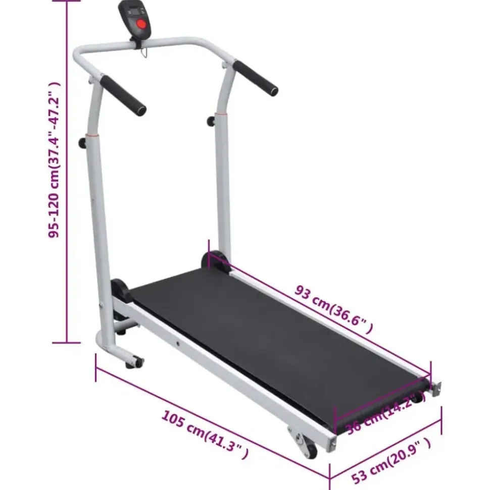 vidaXL Mini-Laufband