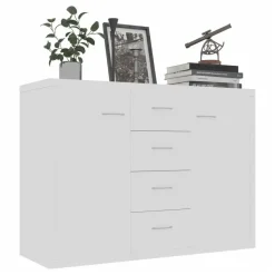 vidaXL Sideboard 88 x 65 x 30 cm Weiß