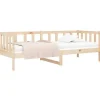 vidaXL Tagesbett 80 x 200 cm braun