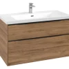 Villeroy & Boch Waschbeckenunterschrank 2 Auszüge 97,3 x 57,9 cm Beige