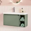 Villeroy & Boch Waschtischunterschrank 1 Auszug 77,2 x 43,6 x 43,9 cm Soft Green