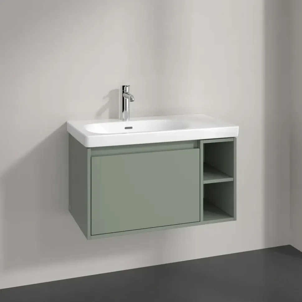 Villeroy & Boch Waschtischunterschrank 1 Auszug 77,2 x 43,6 x 43,9 cm Soft Green