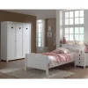 Vipack Set Amori bestehend aus: Einzelbett, Nachtkonsole und Kleiderschrank 3-trg.