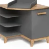 VitaliSpa Wickelkommode Malia, Grau/artisan, 85 x 85.2 cm mit Tür,