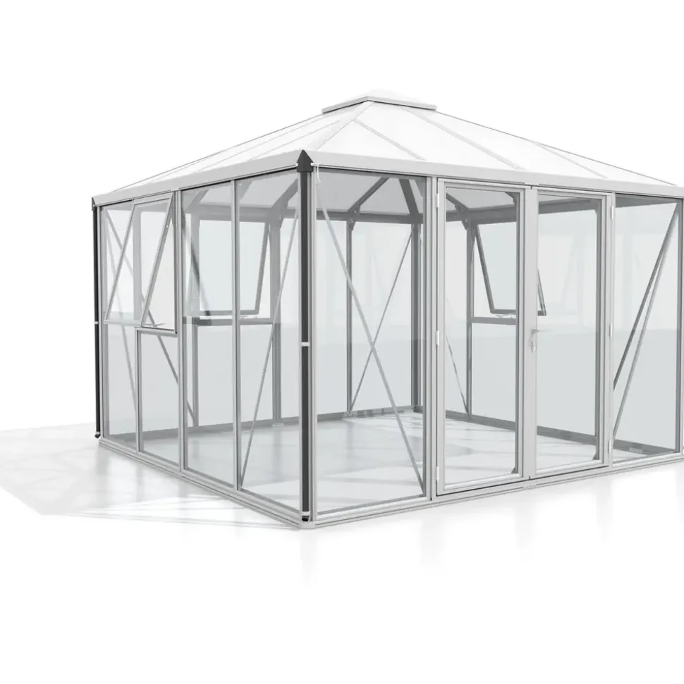 Vitavia Fortuna Alu eloxiert ESG 3 mm / Dach HKP 10 mm 10,2 m²