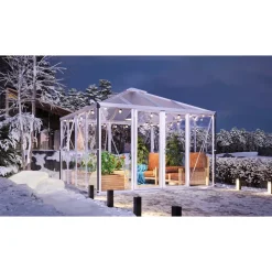 Vitavia Fortuna Alu eloxiert ESG 3 mm / Dach HKP 10 mm 10,2 m²