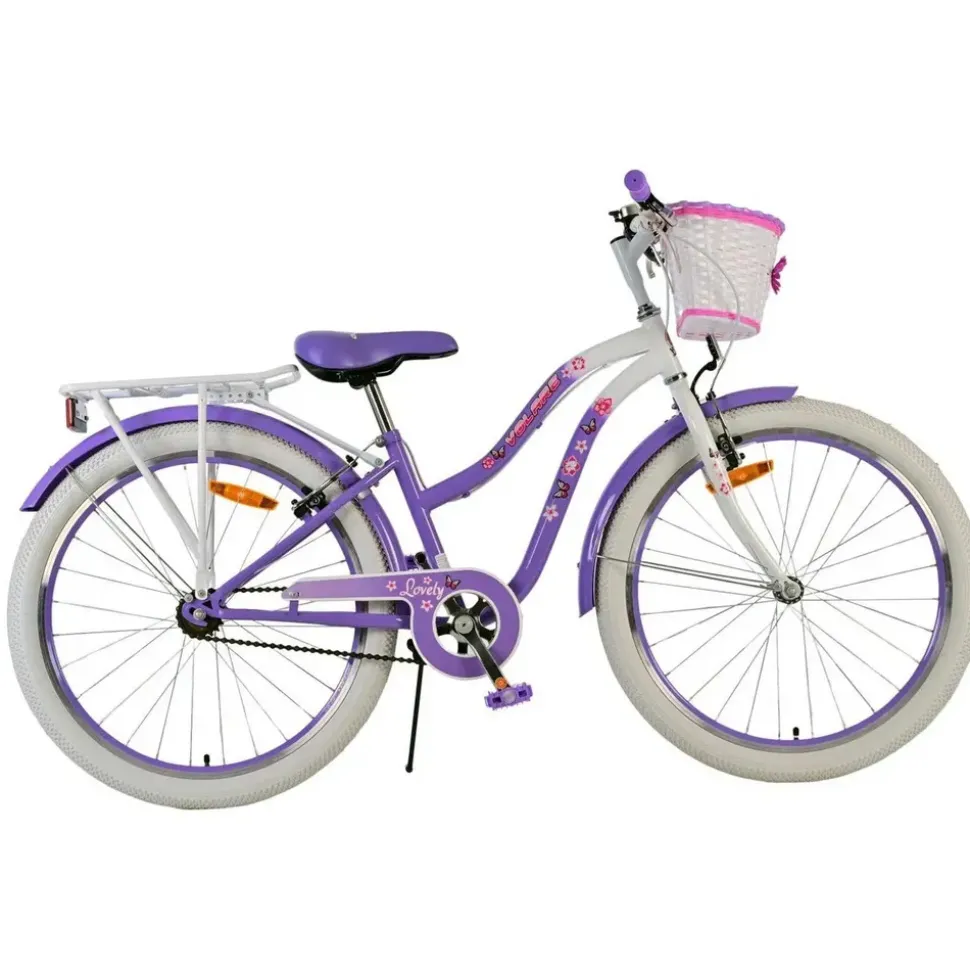 Volare Lovely 24" RH 33.5 cm lila 1-Gang Handbremsen