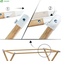 VOUNOT 7 m Holzoptik