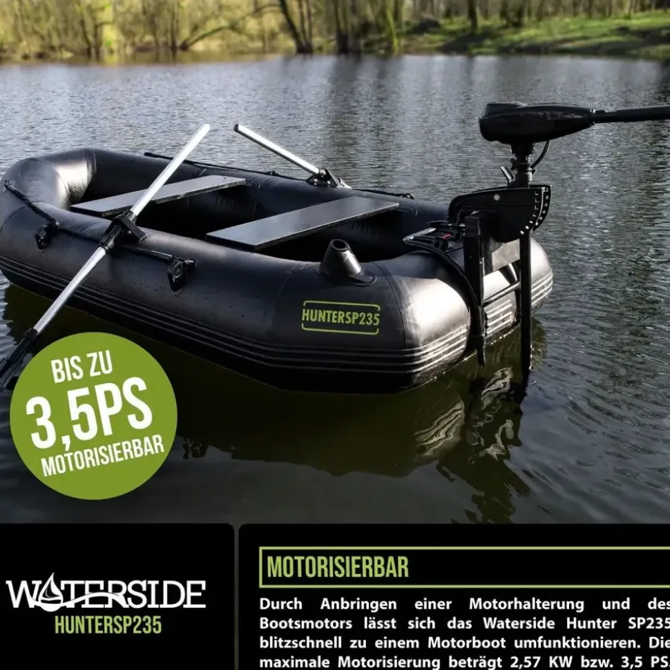 Waterside Schlauchboot Hunter-SP 235 - Schwarz