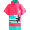 Wave Hawaii Pink Wave Poncho XS