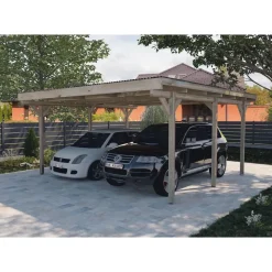 Weka Doppelcarport 616 4,71 x 3,89 cm kdi