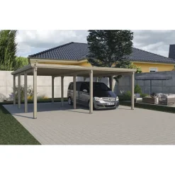 Weka Doppelcarport 618 5,76 x 5,91 m kdi
