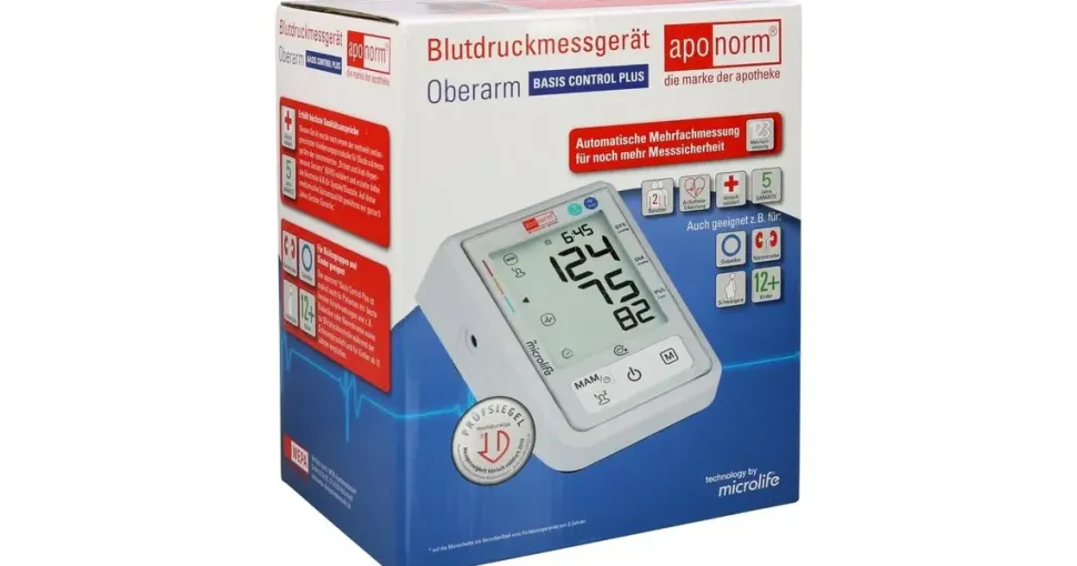 Wepa Aponorm Blutdruck Messgerät Basis C. Plus Oberarm 1 st