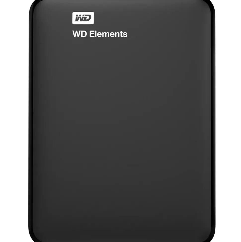 Western Digital Elements Portable 2 TB USB 3.0 WDBHDW0020BBK-EESN