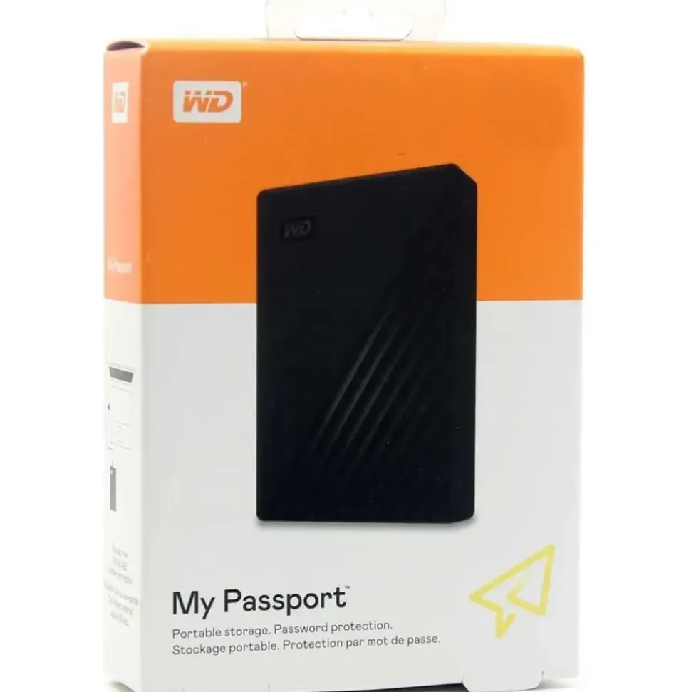Western Digital My Passport 2 TB USB 3.2 schwarz WDBYVG0020BBK-WESN