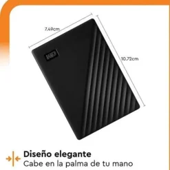 Western Digital My Passport 2 TB USB 3.2 schwarz WDBYVG0020BBK-WESN