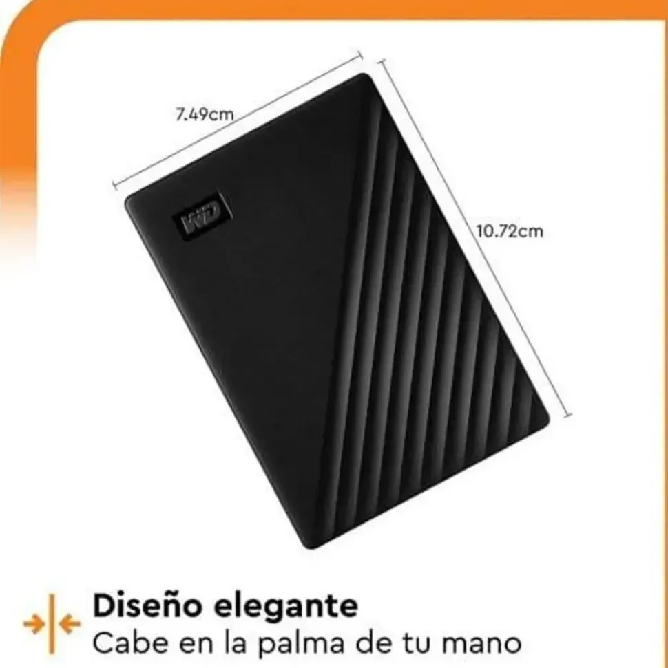 Western Digital My Passport 2 TB USB 3.2 schwarz WDBYVG0020BBK-WESN